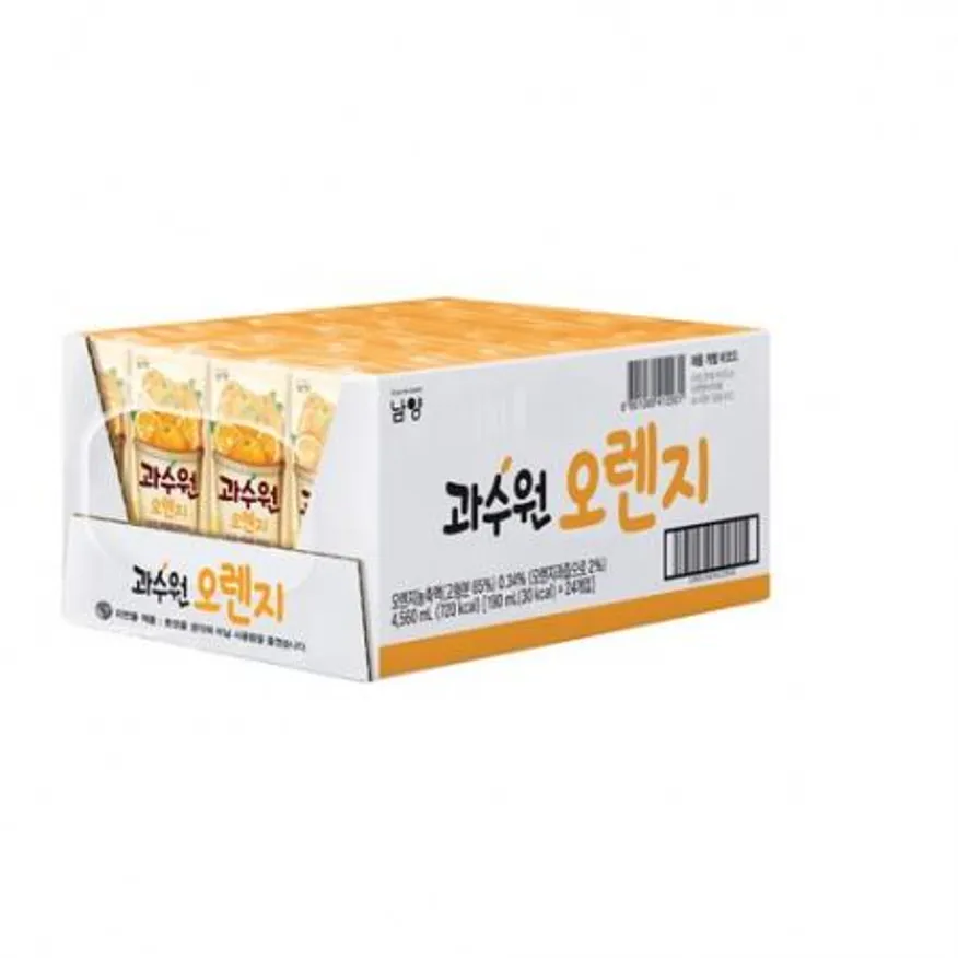 과수원오렌지TPSL190ml(4*6입) 이미지