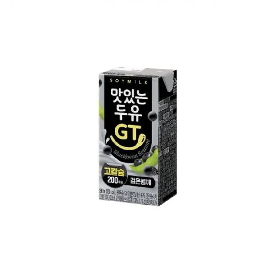 맛있는두유GT검은콩깨 190ml(24입) 이미지