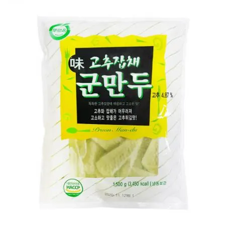 푸르온 고추잡채군만두 1.5kg