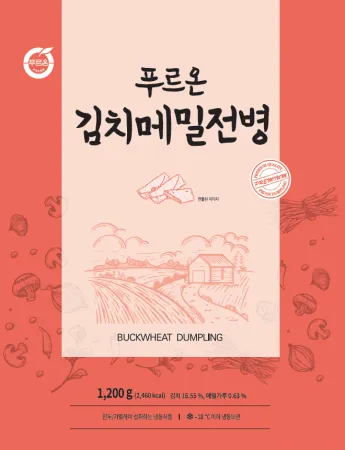 푸르온 김치메밀전병 1.2kg