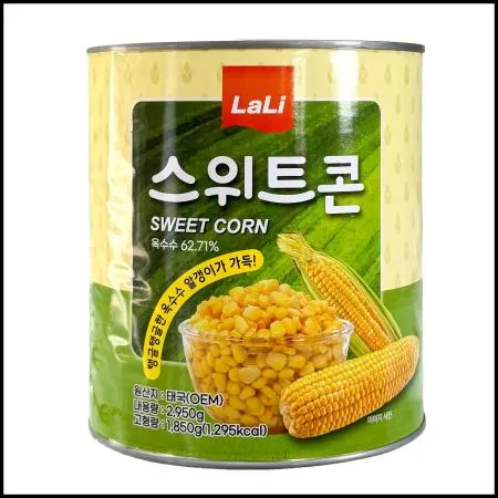라리 스위트콘 2.95kg (태국산, 옥수수캔)