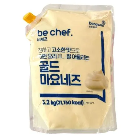 동원 비셰프 골드마요네즈 스파우트 3.2kg