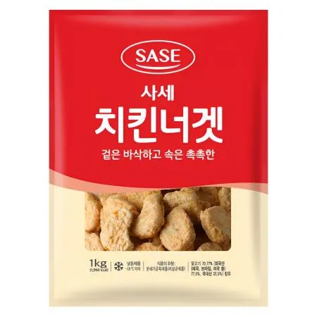 사세 치킨너겟 1kg 냉동 순살치킨너겟