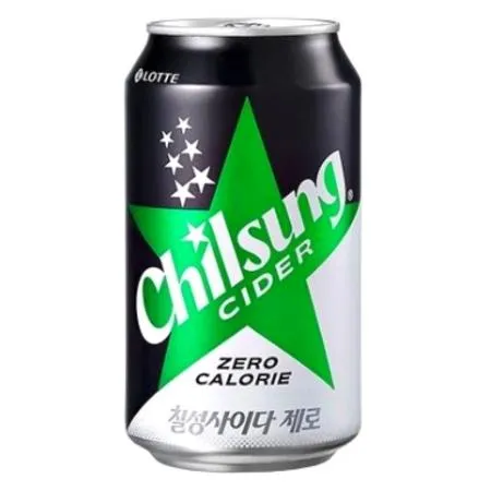 [제로/박스판매] 칠성사이다 제로 355ml*24개