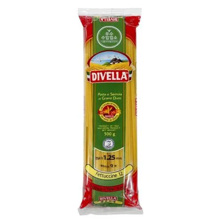 디벨라 페투치네 12호 500g 칼국수면처럼생긴 까르보나라 크림소스 특화면