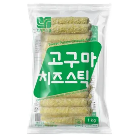 디케이 고구마 모짜렐라 치즈스틱 1kg 사이드메뉴 리뷰이벤트