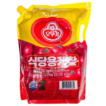 오뚜기 케찹 스파우트 3.3kg 식당용 업소용 뚜껑형
