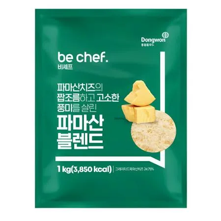 동원홈푸드 비셰프 비쉐프파마산 블렌드 골드 파마산치즈 1kg 파마산가루 동원