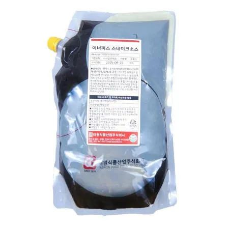이너피스 태원식품 스테이크소스 2kg 냉장 육류 고기 곁들임소스