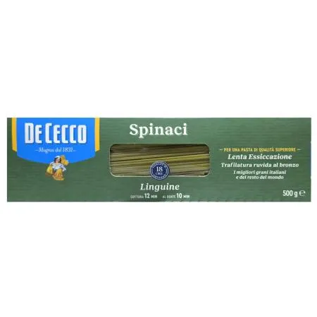 데체코 시금치링귀니 500g 링귀네 시금치10%함유