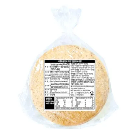 심플로트 콘또띠아 6인치 [냉동] 850g 부리또 퀘사디아