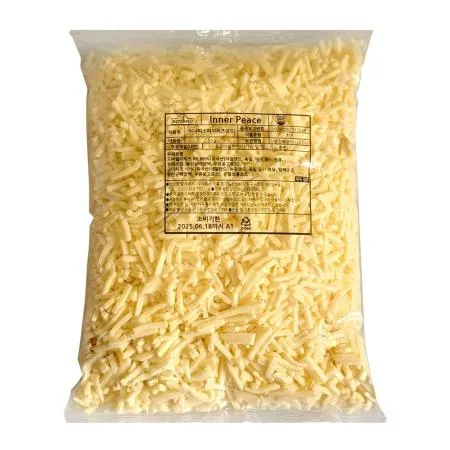 이너피스 EG 모짜렐라 피자치즈 EG 냉장 자연100% (고다10%) 2.5kg