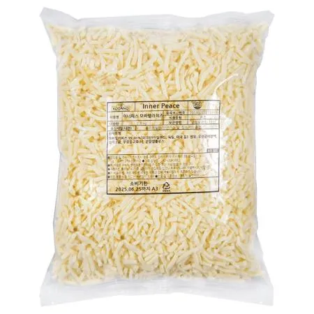 이너피스 자연산 모짜렐라 피자치즈 (자연100%,냉장) 2.5kg