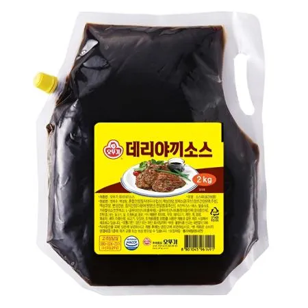 오뚜기 데리야끼소스 (스파우트팩) 2kg 마요덮밥 데리소스