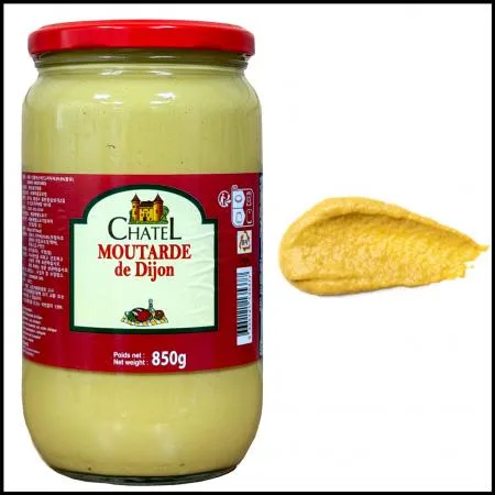 샤텔 디종 머스타드 850g 병 디종머스타드소스 샌드위치소스 스테이크소스
