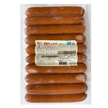 청정원 에스세블락소시지 1kg 냉동 핫도그소시지 다용도소시지