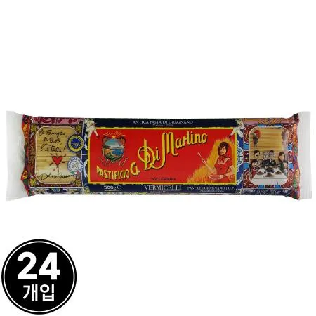[24개/재고한정] 디마르티노 베르미첼리 파스타면 500g 스파게티면