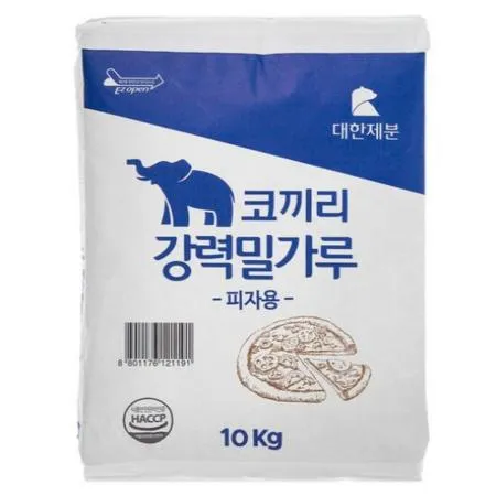 [신규/10kg] 코끼리 피자용1호 밀가루 10kg 도우 제빵용