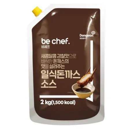 비셰프 일식돈까스소스 2kg 돈가스소스 경양식 일본돈까스소스