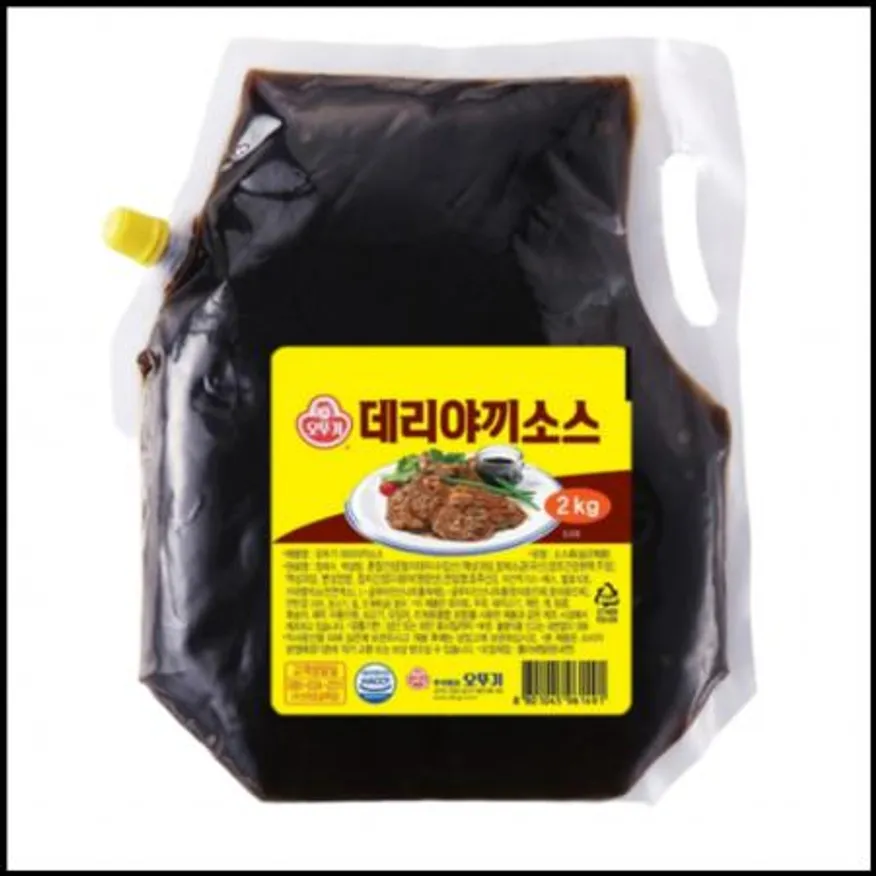 오뚜기 데리야끼소스 (스파우트팩) 2kg 마요덮밥 데리소스 이미지