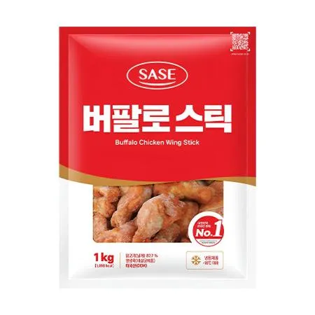 [10봉특가] 사세 버팔로스틱 1kg 냉동 버팔로봉 치킨 10개 냉동