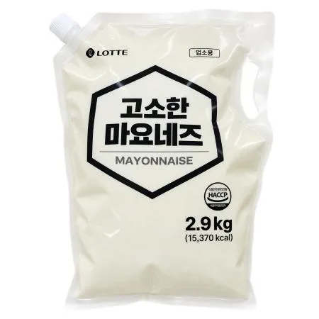 롯데 마요네즈 2.9kg 대용량 업소용 소스 드레싱