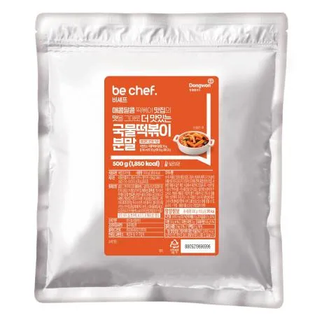 비셰프 비쉐프 동원 국물떡볶이분말 500g 국떡 떡볶이소스 실온보관