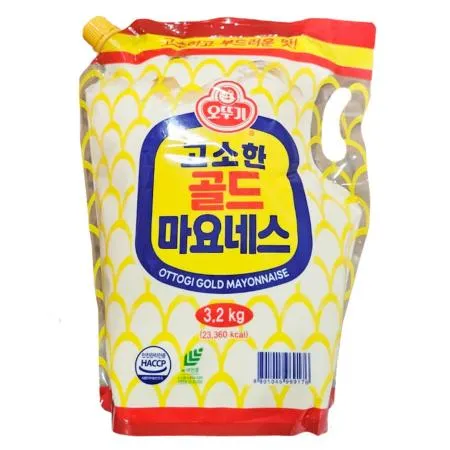 소비기한 10월 13일 오뚜기 골드 마요네즈 마요네스 스파우트 3.2kg