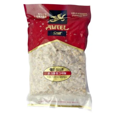 오뗄 포크토핑그레뉼 [냉동] 1kg 피자토핑 불고기토핑 피자토핑