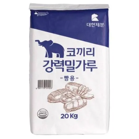 코끼리 강력 밀가루 (빵용) 20kg 대용량밀가루