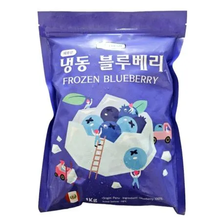 냉동 블루베리 1kg 블루베리스무디 빙수 냉동과일