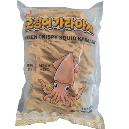 오징어 다리 가라아게 1kg/팩, 이자카야,호프,포차,주점,술집,안주,