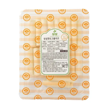 [치즈트리] 싱싱 핫도그스트링치즈(20mm-10cm) 2kg*2팩/BOX [모짜렐라] 이미지