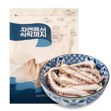 오징어 백족 1kg (국내가공)