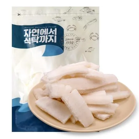 냉동 오징어 칼집편채 1kg