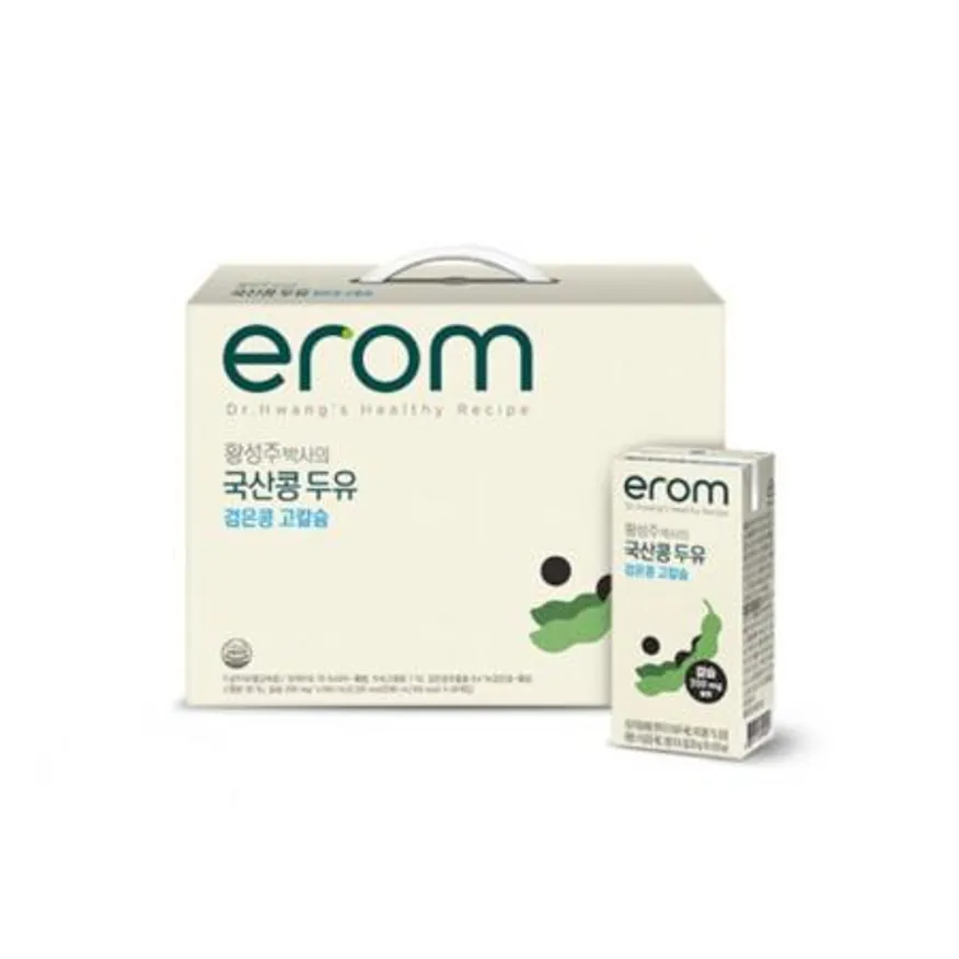 이롬 황성주국산콩두유 검은콩고칼슘 190ml 24팩 이미지