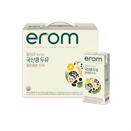 이롬 황성주국산콩두유 검은콩17곡 190ml 20팩