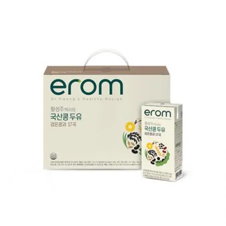 이롬 황성주국산콩두유 검은콩17곡 190ml 24팩
