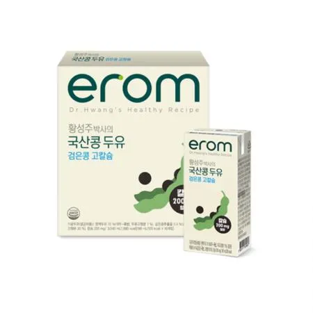 이롬 황성주국산콩두유 검은콩고칼슘 190ml 16팩