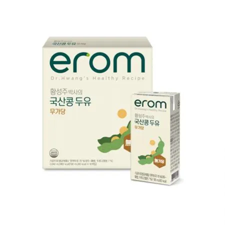 이롬 황성주국산콩두유 무가당 190ml 16팩