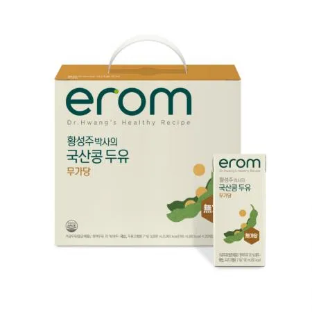 이롬 황성주국산콩두유 무가당 190ml 20팩