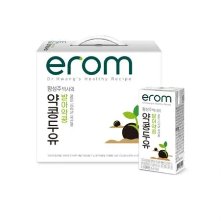 이롬 황성주약콩두유 발아약콩 190ml 20팩
