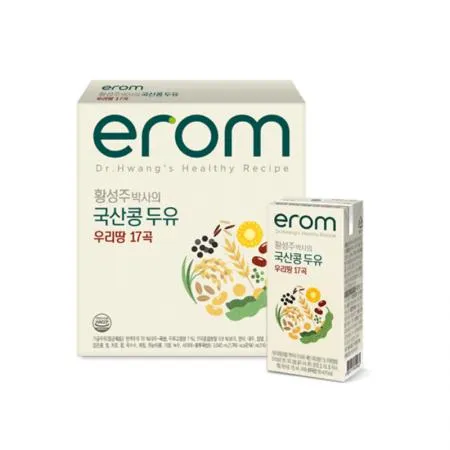 이롬 황성주국산콩두유 우리땅17곡 190ml 16팩
