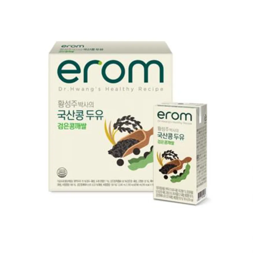 이롬 황성주국산콩두유 검은콩깨쌀 190ml 16팩 이미지