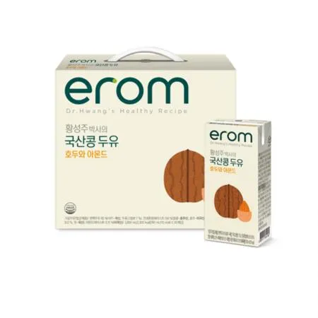 이롬 황성주국산콩두유 호두아몬드 190ml 20팩
