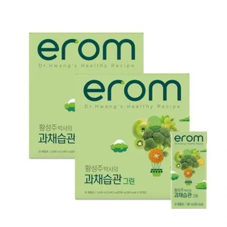 이롬 황성주과채습관 그린 190ml 32팩