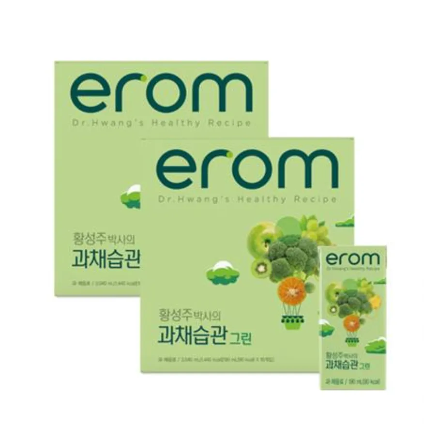 이롬 황성주과채습관 그린 190ml 32팩 이미지