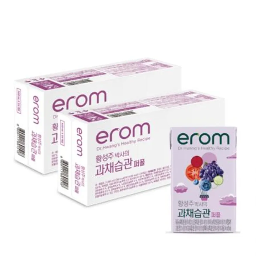 이롬 황성주과채습관 퍼플 140ml 48팩 이미지