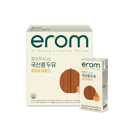 이롬 황성주국산콩두유 호두아몬드 190ml 16팩