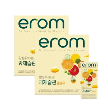 이롬 황성주과채습관 옐로우 190ml 32팩